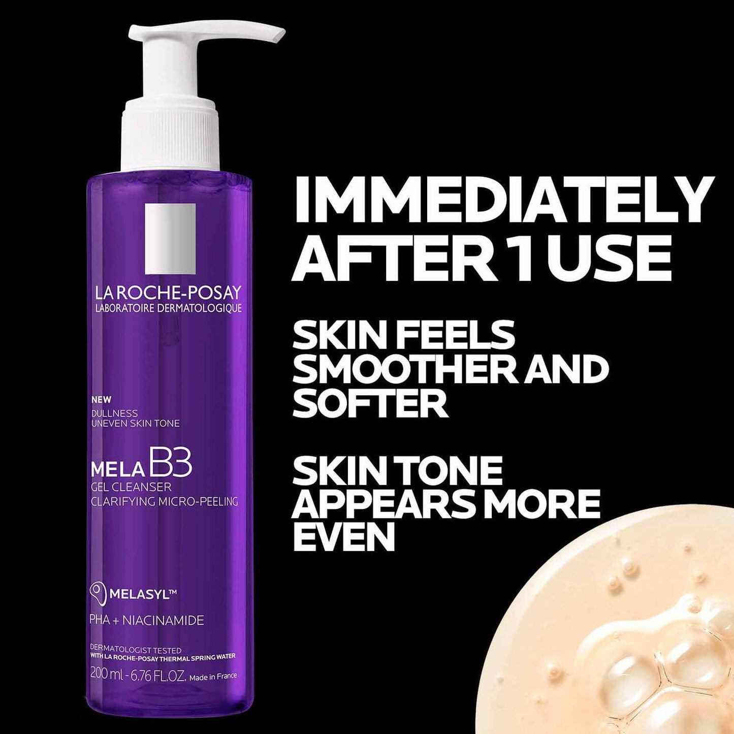 mela-b3-facial-gel-cleanser-with-melasyltm-niacinamide-j2 4_LaRochePosay-Product-MelaB3-MelaB3Cleanser-200ml-03337875890069-Benefits.jpg