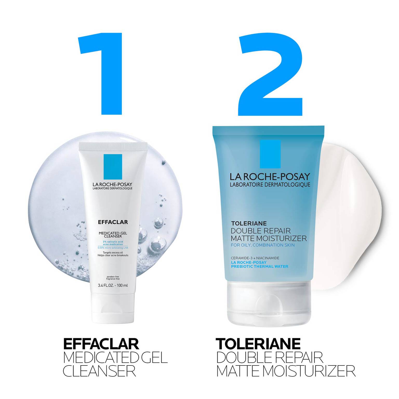 effaclar-medicated-acne-cleanser-and-toleriane-double-repair-matte-moisutrizer-travel-set-p6 AmazonSet-EffaclarMedCleanser100ml-TolerianeMatteMoisturizer_routine.jpg